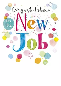 New Job Congratulations Card