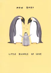 Sweet Penguins New Baby Card