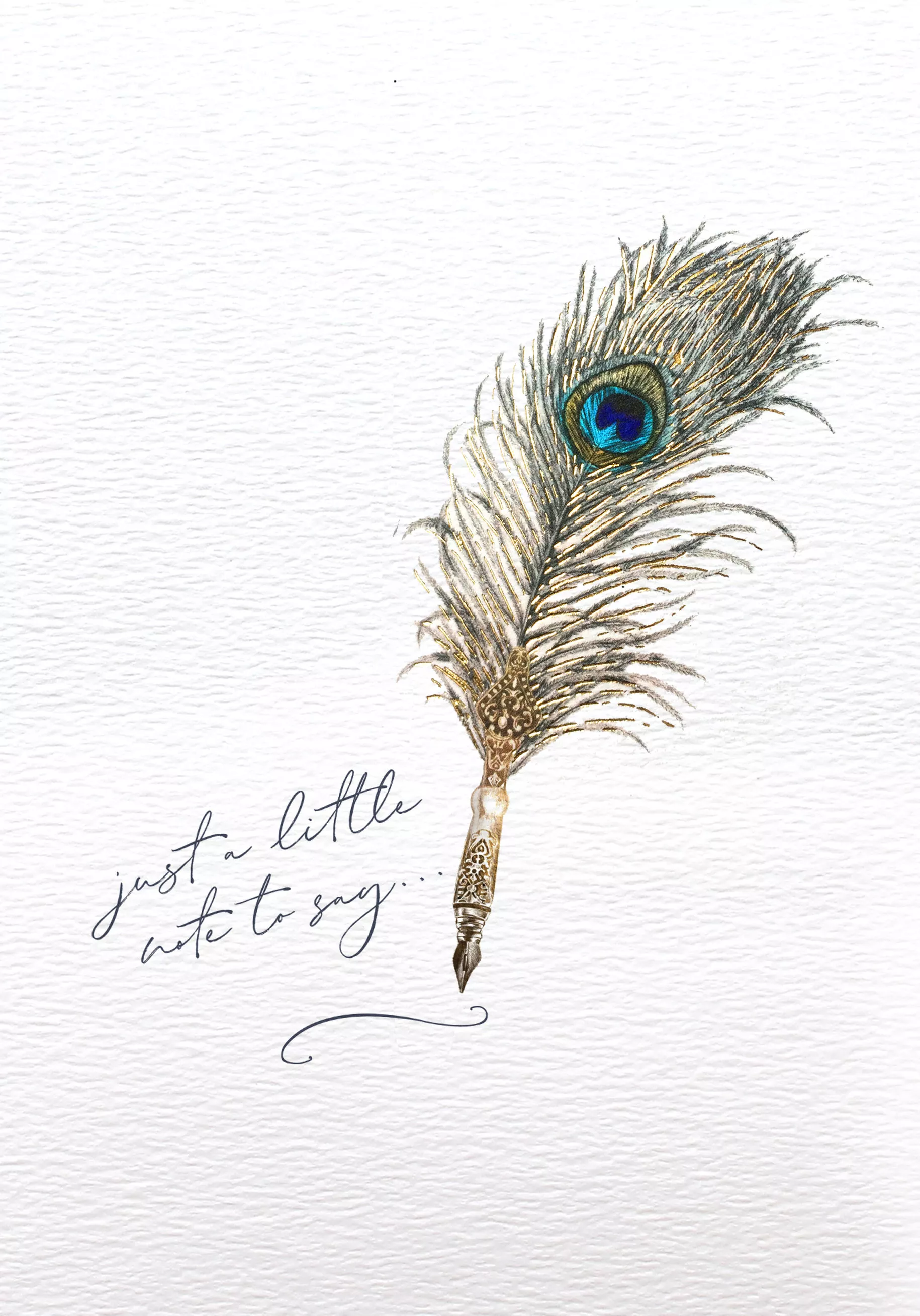 Little Note Greeting Card