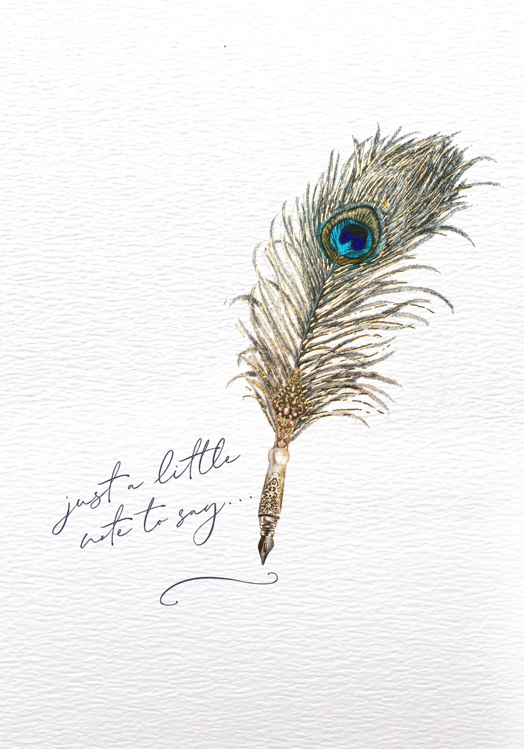 Little Note Greeting Card