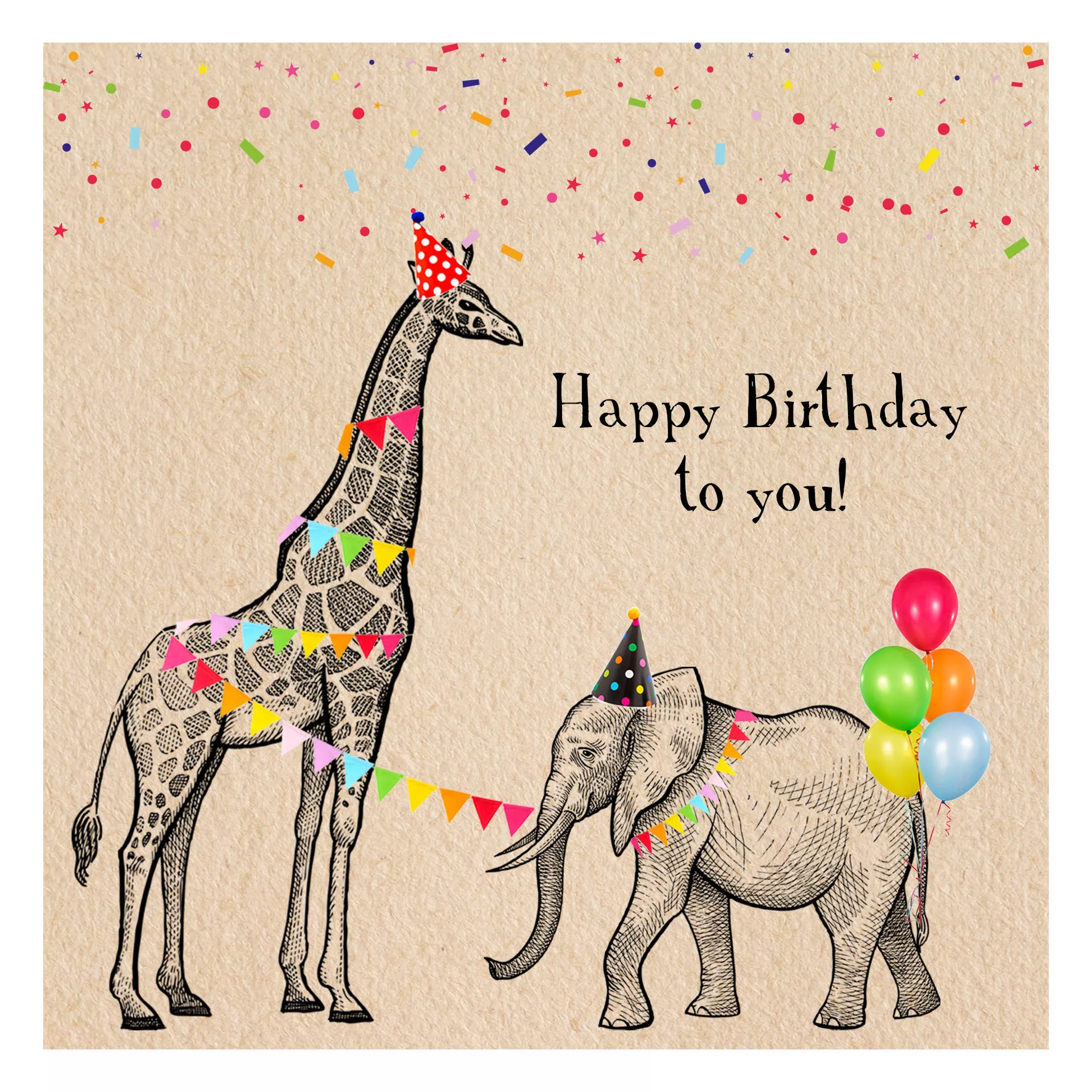 Party Animal Birthday Card