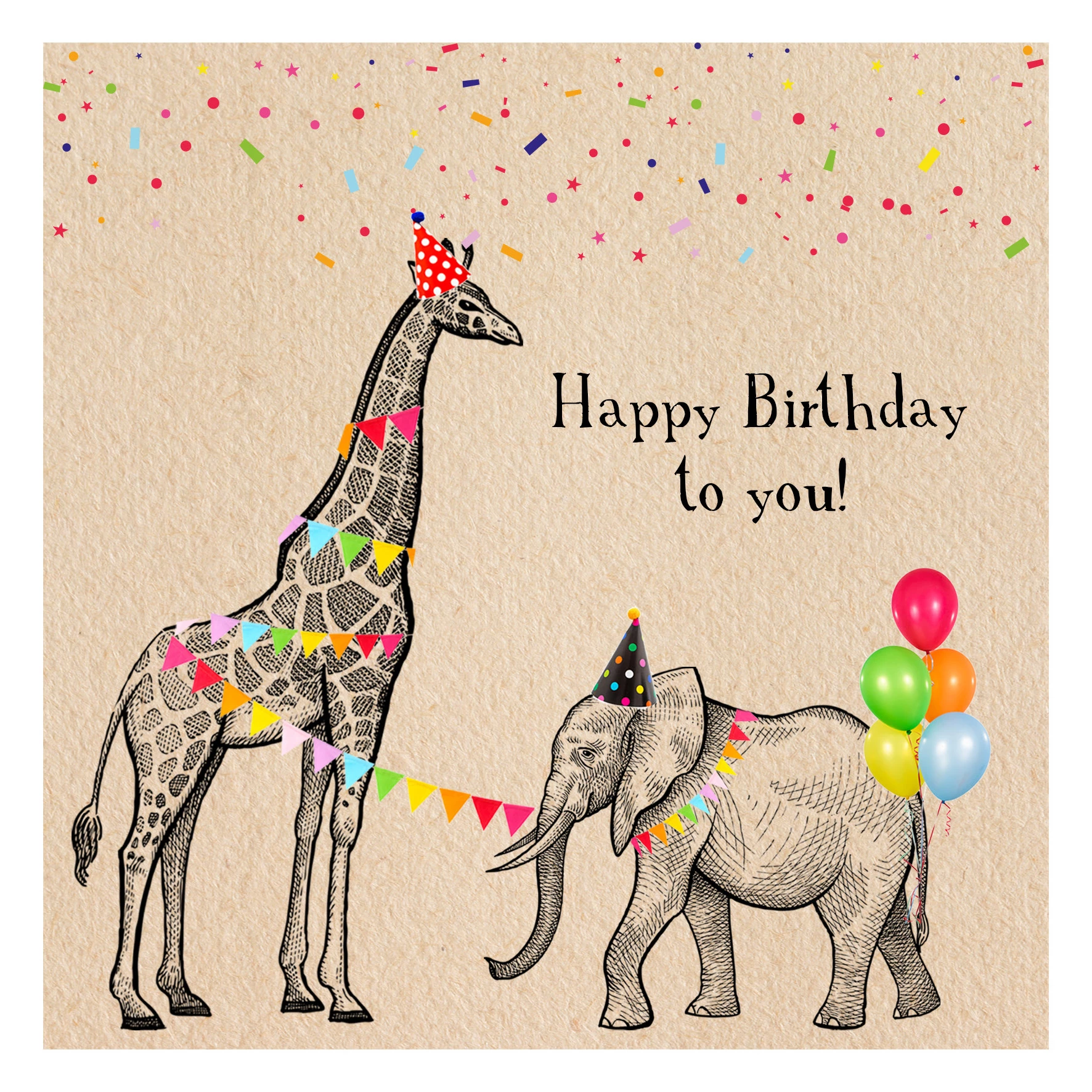 Party Animal Birthday Card