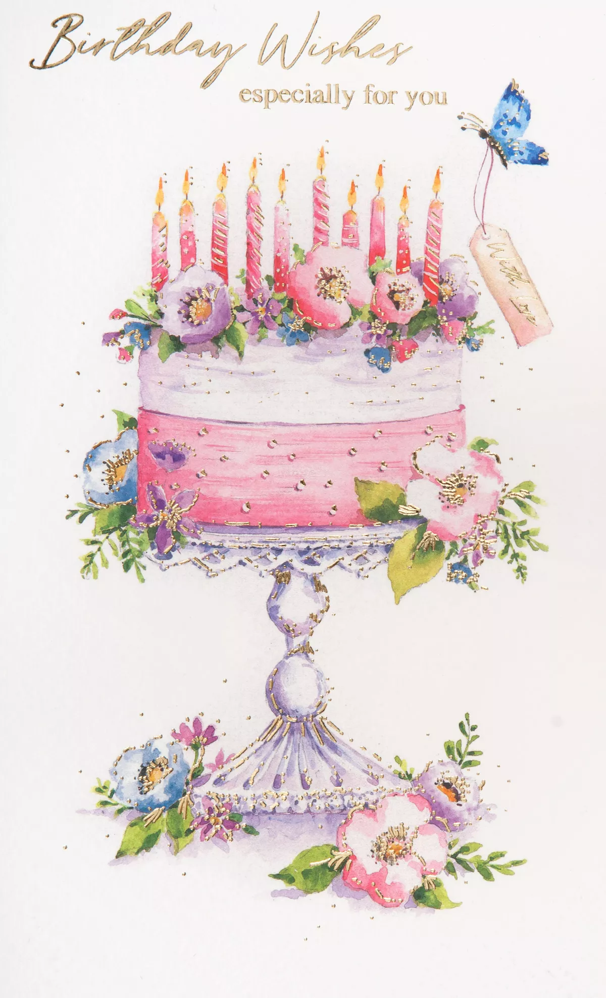 Cake Stand Birthday Card