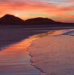 Summer Sunset Greeting Card