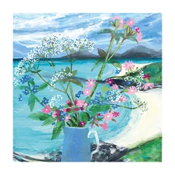 Pink Campion Greeting Card