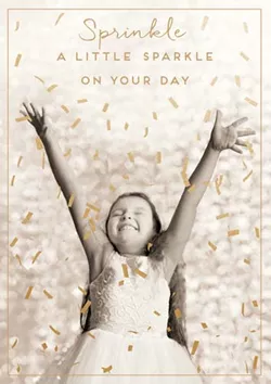A Little Sparkle Birthday Card