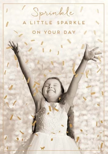 A Little Sparkle Birthday Card