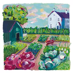 Green Fingers Greeting Card
