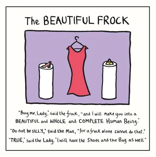 The Beautiful Frock Birthday Card