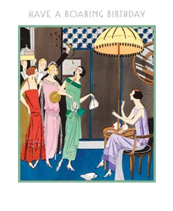 Roaring Birthday Card