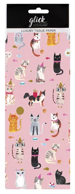 Cats Tissue Paper 4 Sheets
