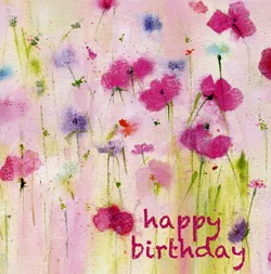 Happiness Birthday Card