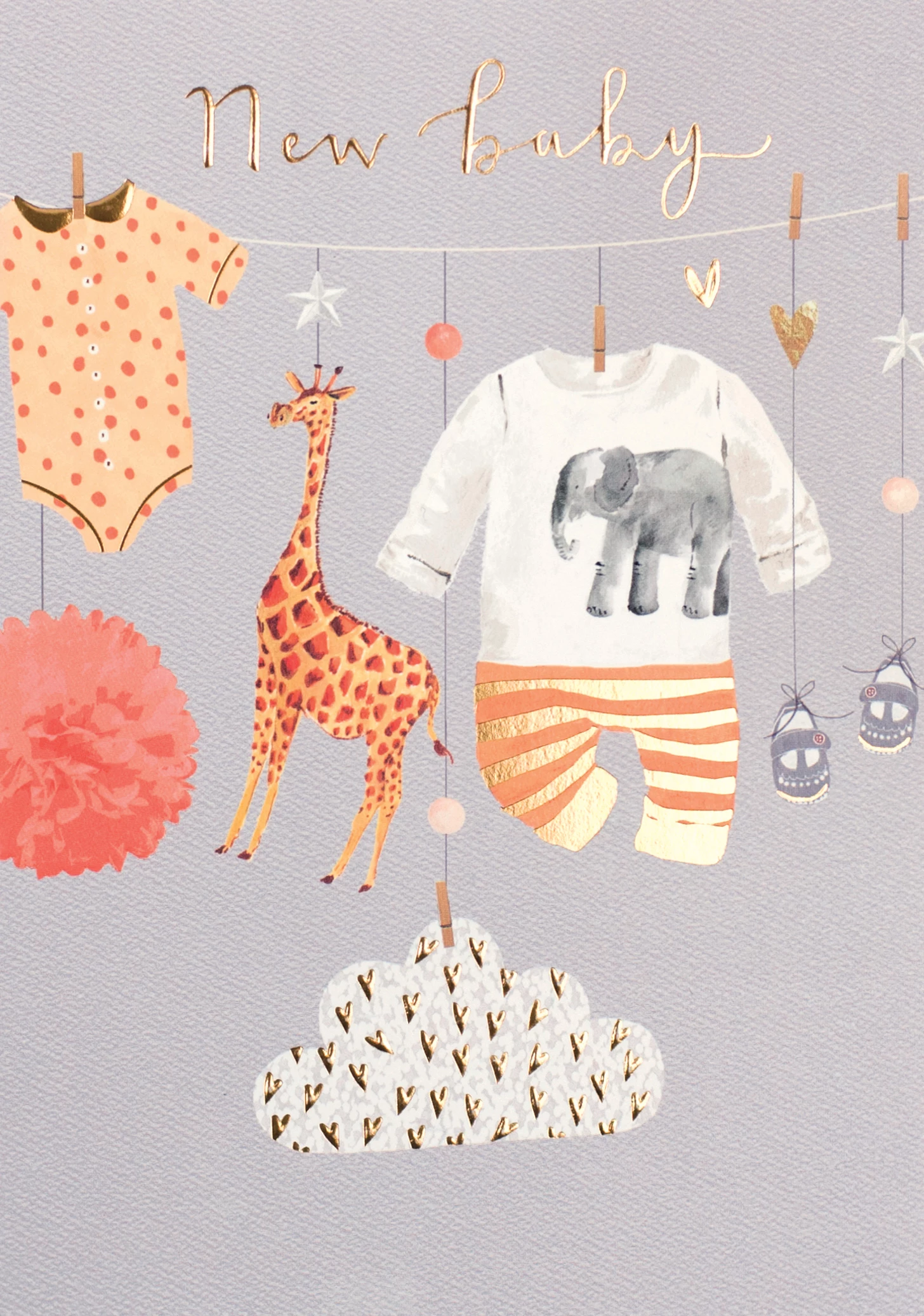 Cosy Cute New Baby Card