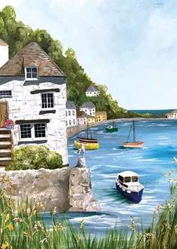 Cornish Scene Greeting Card