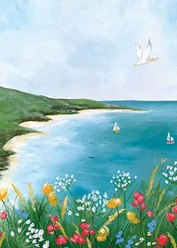 Seaside Cove Birthday Card