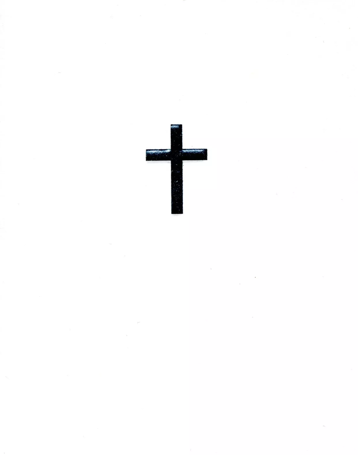 Silver Cross Christening Card