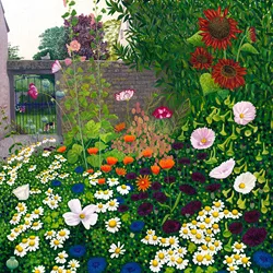 The Walled Garden Greeting Card