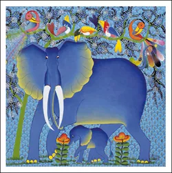 Selous Greeting Card