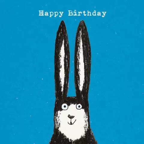 Bunny Birthday Card