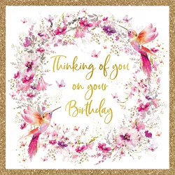 Thinking of You Birthday Card