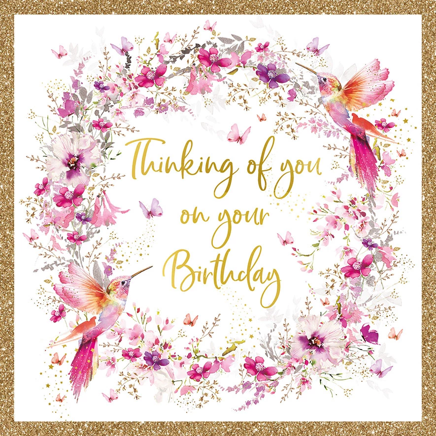 Thinking of You Birthday Card