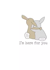 Here For You Thinking of You Card