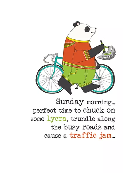 Traffic Jam Greeting Card