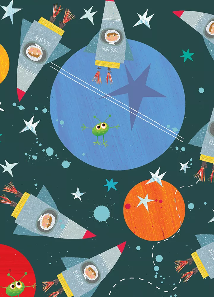 Space Wrapping Paper