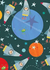 Space Wrapping Paper