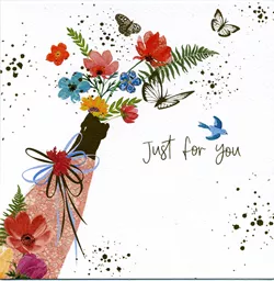 Just For You Birthday Card