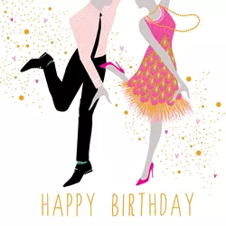 Dancing Birthday Card