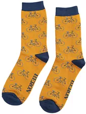 Bikes Repeat Bamboo Socks - One Size