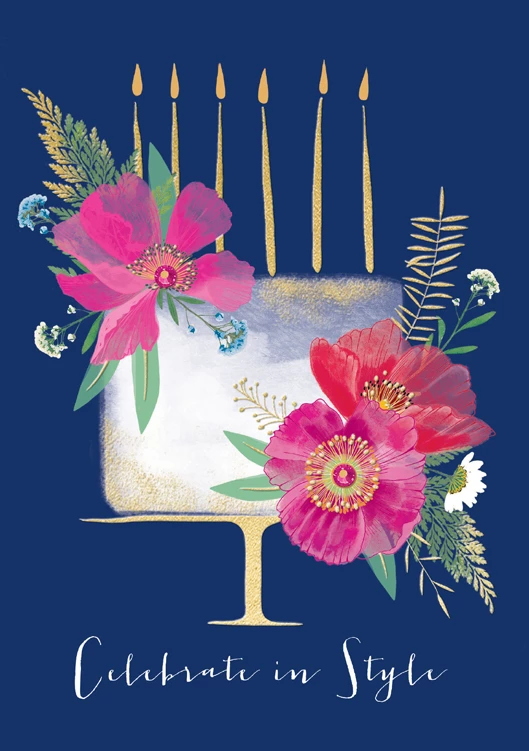 Celebrate in Style Birthday Card