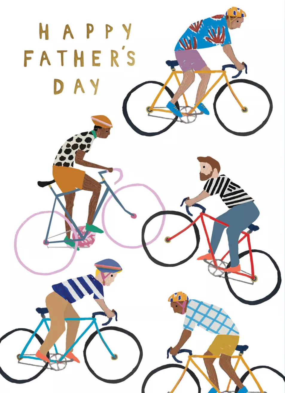 Cycling Father's Day Card