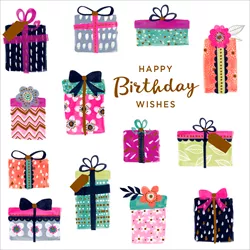 Presents Birthday Card