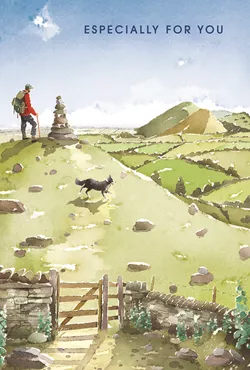 Countryside Walks Birthday Card