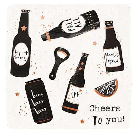 Cheers to You! Birthday Card