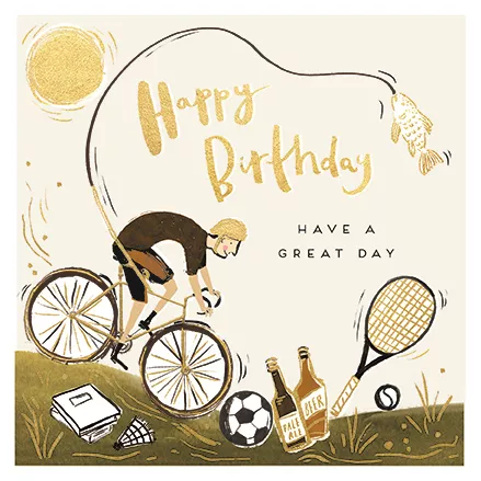 Sports Birthday Card