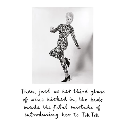 Introduced to Tik Tok Birthday Card