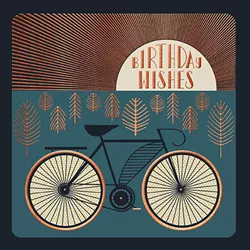 Bicycle Birthday Card