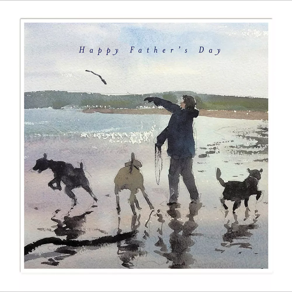 Walkies Father's Day Card