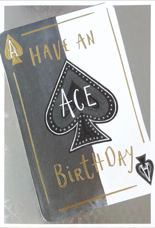 Ace Birthday Card