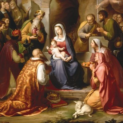 The Nativity Personalised Christmas Card