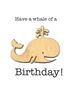 Colourful Balloons Birthday Card