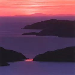 Summer Isles Evening Greeting Card